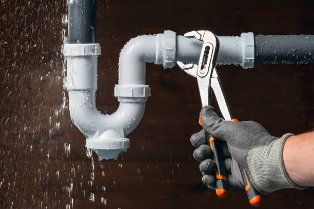 Professional Drain Cleaning technician working in Bokchito, OK